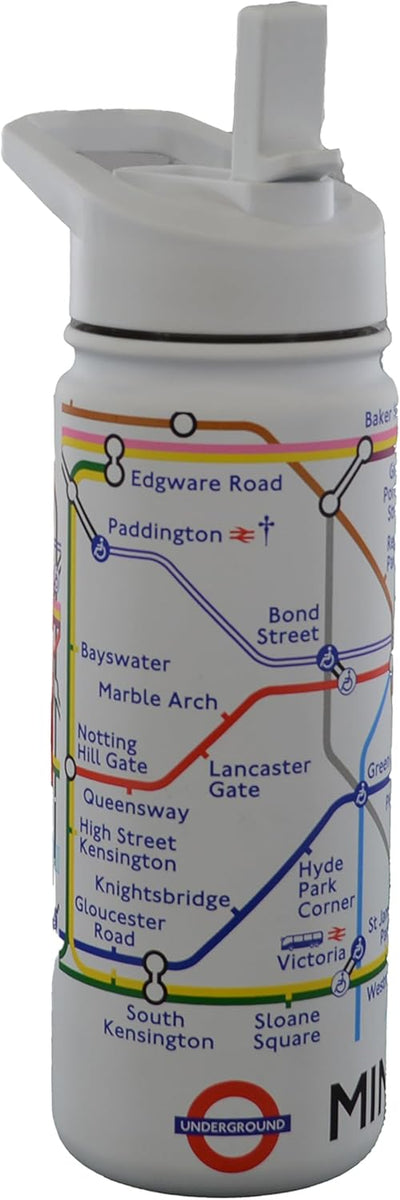 Licensed London Underground 'Double Stainless Steel 304' Water