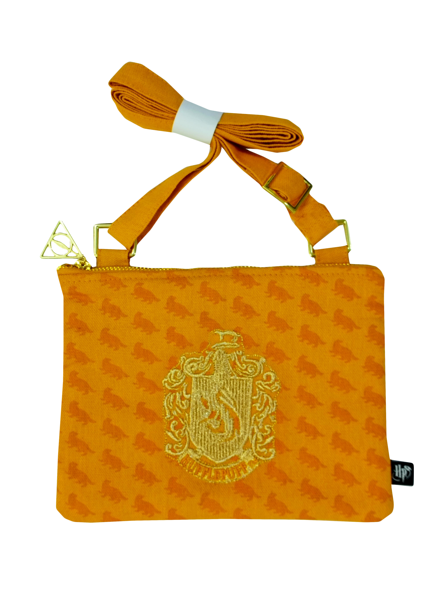 Licensed Harry Potter Huf Cross flepuffBody Messenger Bag adjustable strap