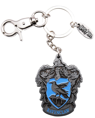 GWCC Official Licensed Harry Potter Ravenclaw Pewter Spinning Keyring Keychain for keys, handbags, rucksack