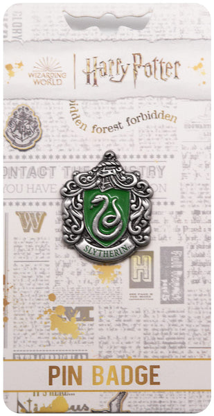 Licensed Harry Potter Enamel metal Slytherin pin badge 3.4cm by 2.3cm