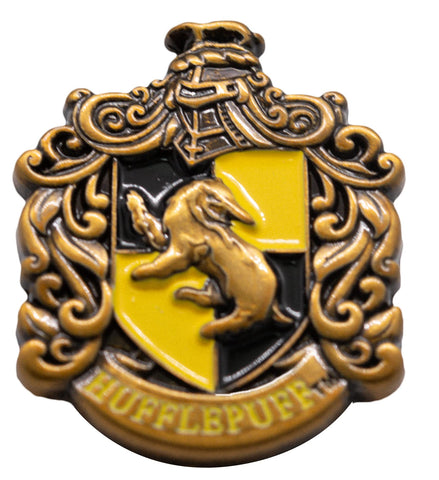 Licensed Harry Potter Enamel metal Hufflepuff pin badge 3.4cm by 2.3cm