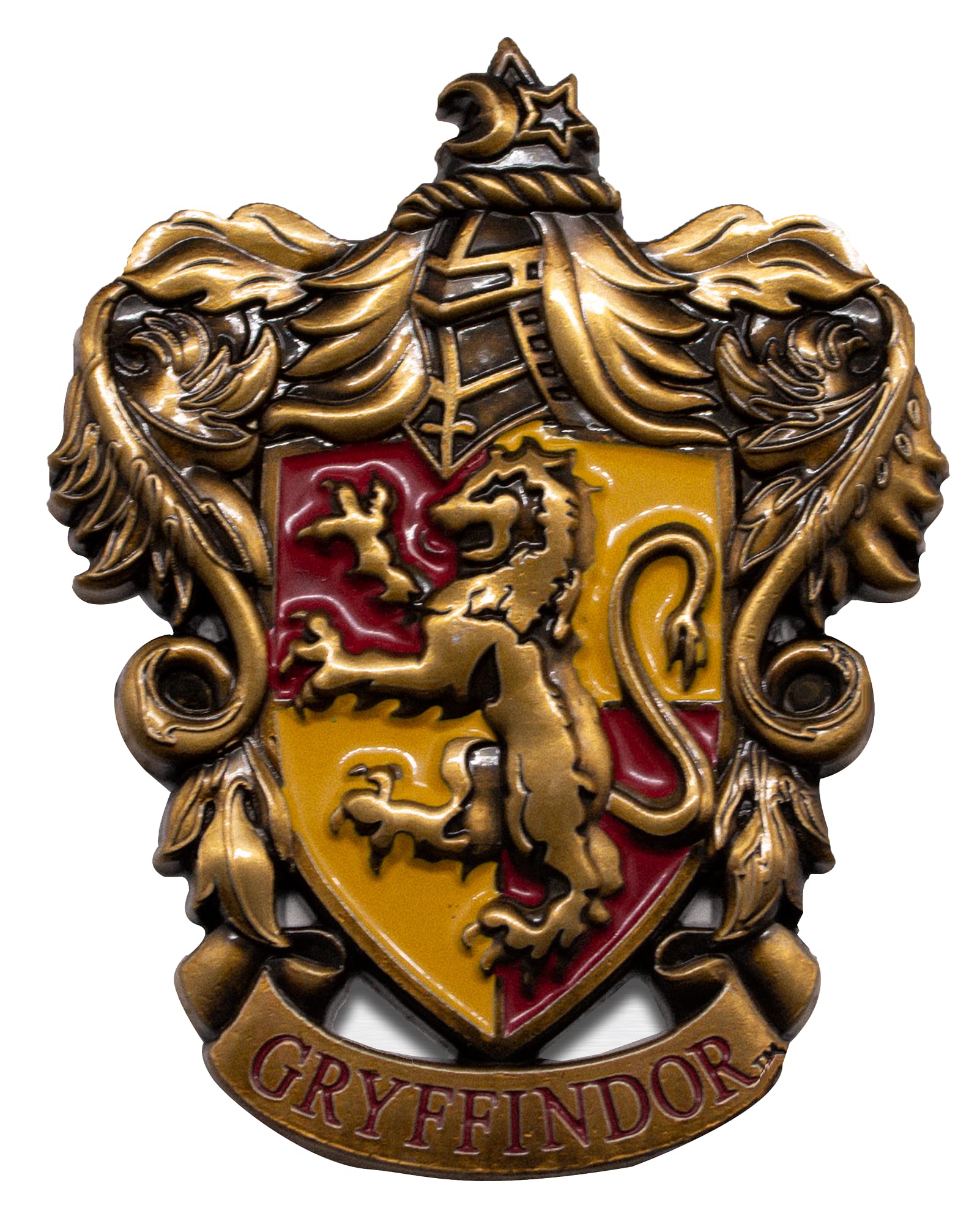 Licensed Harry Potter Gryffindor metal Fridge Magnet enammeled 3D for lockers, metal surfaces