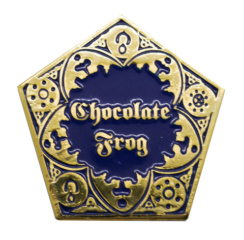 Licensed Harry Potter Chocolate Frog Pin Badge Metal Enamelled 3.5cm by 3.5cm