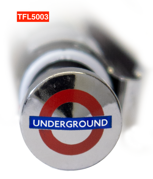 TFL5003 Allover Print Underground Map -Black - British Heritage Brands