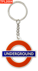 TFL2004 Licensed Ductile Underground Keyring - British Heritage Brands