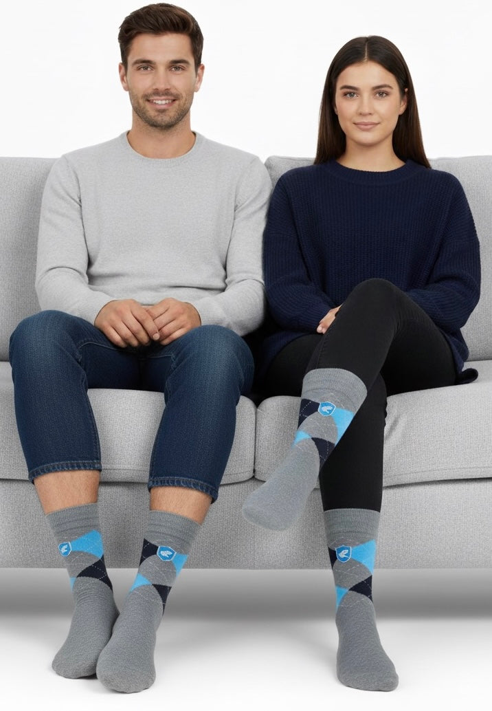 Official Harry Potter Argyle Knitted socks Ravenclaw House