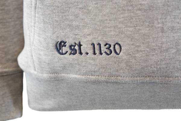 Unisex Edinburgh Scotland Hooded Sweatshirt, Hoodie Applique Embroidery Design, XS-4XL, Available in Black, Blue, Off-White, Grey-Pink, Grey-Navy