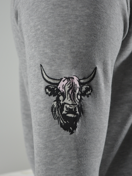 Unisex Edinburgh Scotland Hooded Sweatshirt, Hoodie Applique Embroidery Design, XS-4XL, Available in Black, Blue, Off-White, Grey-Pink, Grey-Navy