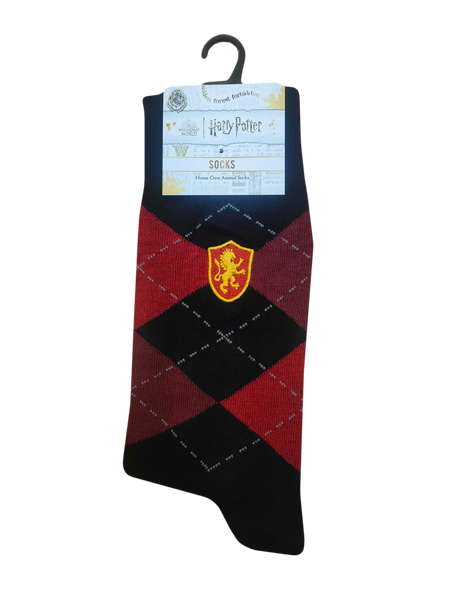 Official Harry Potter Argyle Knitted socks Gryffindor House