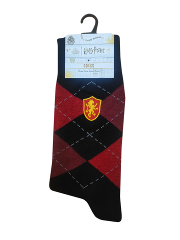 Official Harry Potter Argyle Knitted socks Gryffindor House