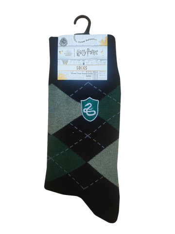 Official Harry Potter Argyle Knitted socks Slytherin House