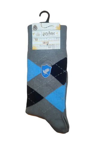 Official Harry Potter Argyle Knitted socks Ravenclaw House