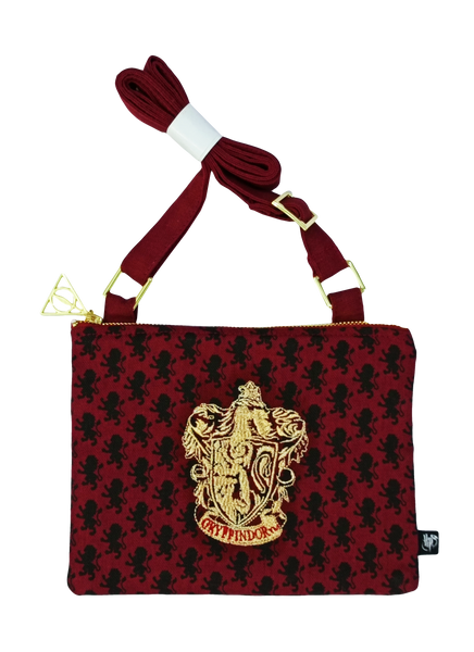 Licensed Harry Potter Gryffindor Cross Body Messenger Bag adjustable strap