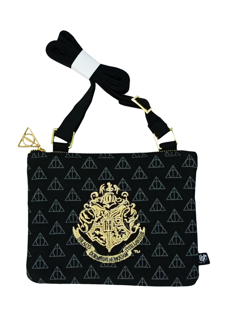 Licensed Harry Potter Cross Body Hogwarts Messenger Bag adjustable str British Heritage Brands