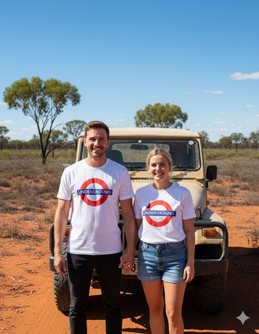 Licensed Unisex London Underground Famous Roundel t-shirt, colour optic white, sizes XS to 4XL