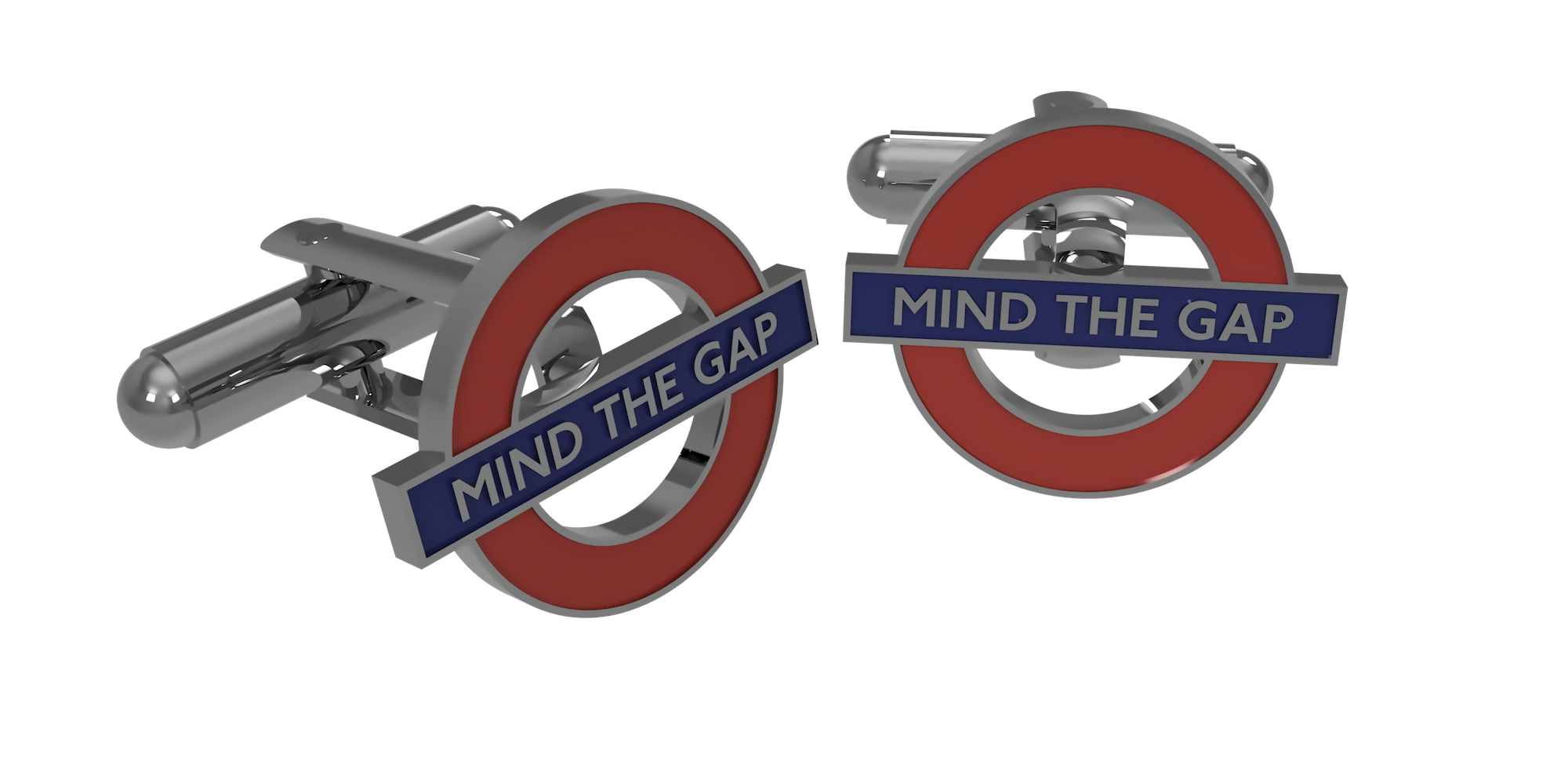 Licensed London Underground Enamel Cufflinks 3 Styles in Gift Box UND MTG LON