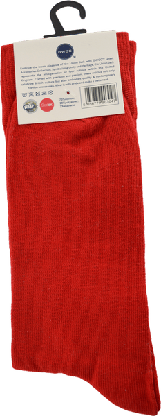 Union Jack British Men Crew Socks and Ankle(trainer) socks, colour Navy and Red, sizes 6-11 (39-46 Euro)