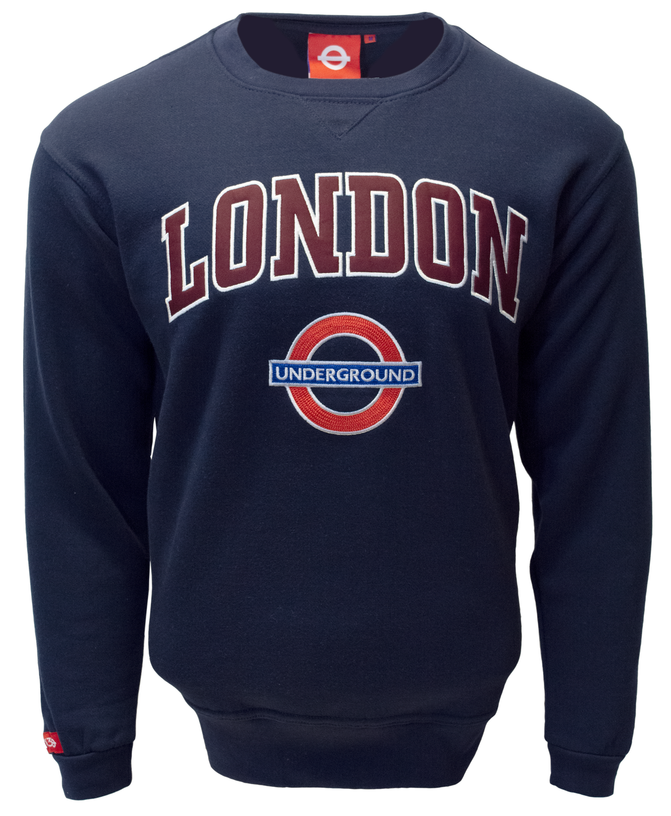 TFL201 Licensed Unisex London Applique Underground Sweatshirt - British Heritage Brands