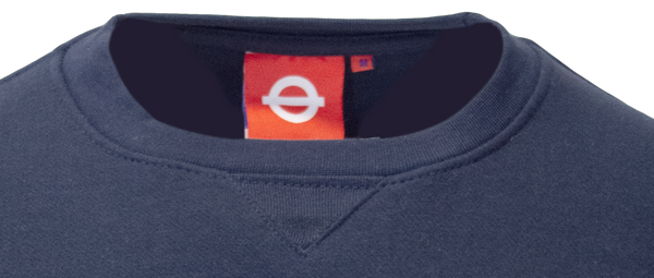 TFL201 Licensed Unisex London Applique Underground Sweatshirt - British Heritage Brands