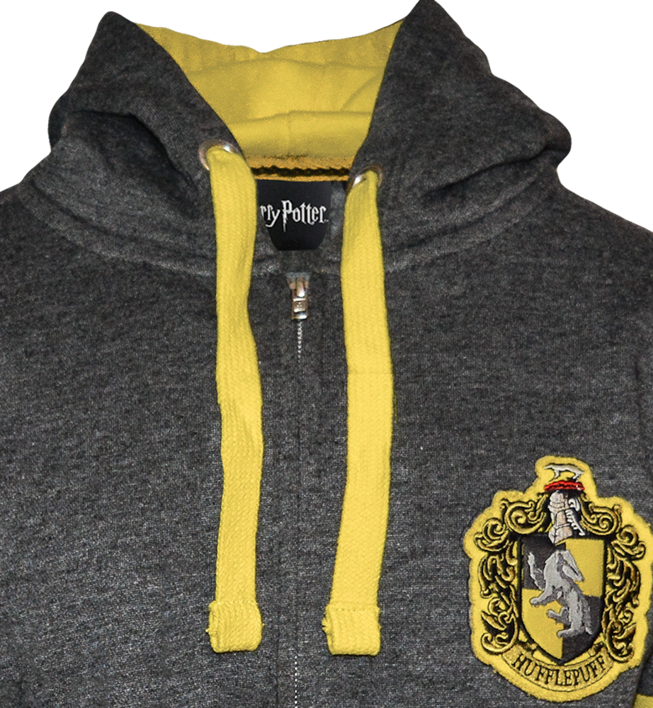 Hufflepuff zip 2025 up hoodie