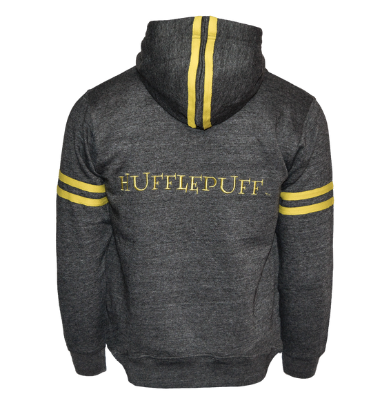 Licensed Harry Potter Unisex Hufflepuff Zipped Hooded Sweatshirt
