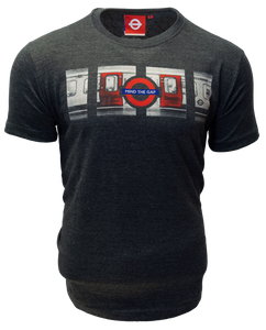 Licensed TFL106 Unisex London Undergound Tube Mind the Gap T Shirt