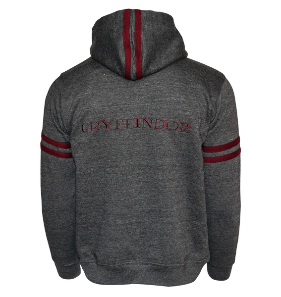 Licensed Harry Potter Unisex Gryffindor Zipped Hoodie Hooded Sweatshirt