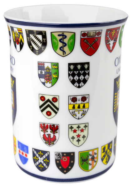 Official Licensed Oxford University College Crest Printed Mug Gift Box