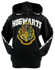 Licensed Unisex Kids Harry Potter Hogwarts Hoodie sizes 1 year to 13 y British Heritage Brands