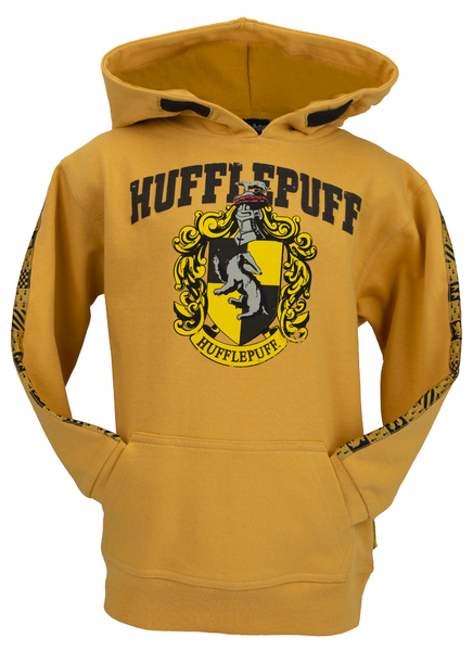 Licensed Unisex Kids Harry Potter Hufflepuff Hoodie sizes 1 year to 13 years Yellow