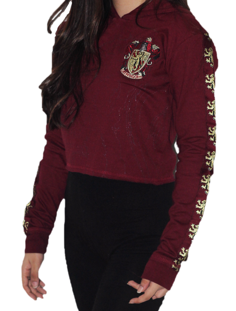 Harry potter crop hoodie sales
