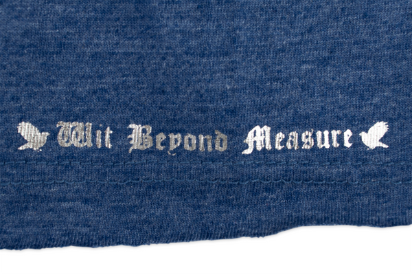 HP106LRVN Licensed Harry Potter Ravenclaw Ladies/Girls Saphire Blue Crop T-Shirt