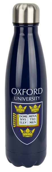 Licensed Oxford University Stainless Steel insulated metal water bottle 480ML Hot or Cold