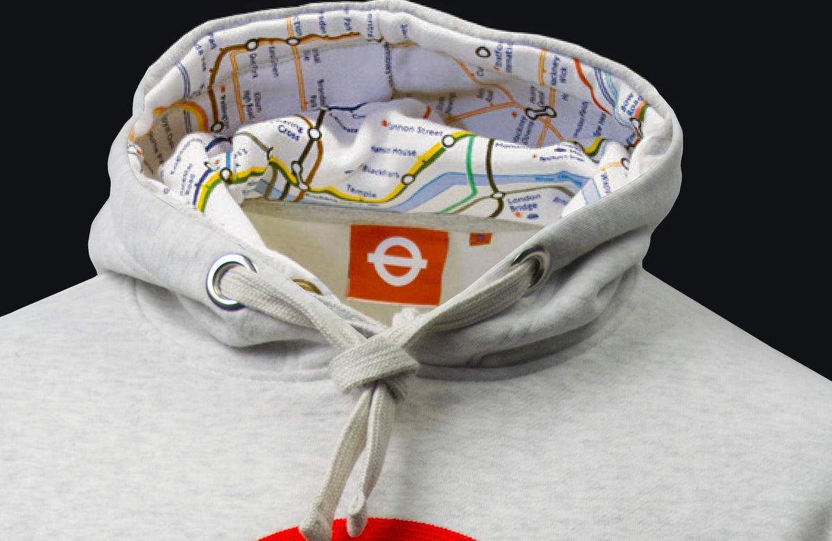 Licensed Unisex Mind the Gap™ Chainstitch Embroidered Colour Ash Grey