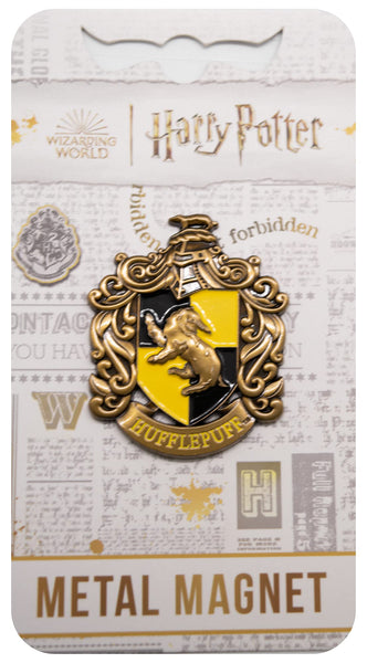 Licensed Harry Potter Hufflepuff metal Fridge Magnet enammeled 3D also for Lockers and any metal surface