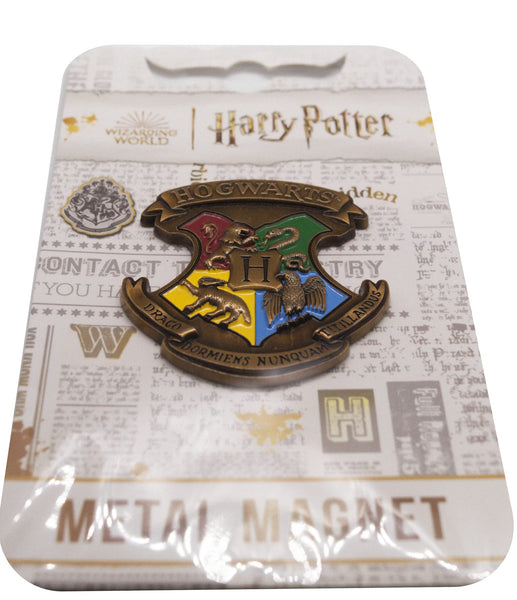 Licensed Harry Potter Hogwarts metal Fridge Magnet enammeled 3D