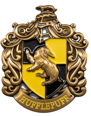 Licensed Harry Potter Hufflepuff metal Fridge Magnet enammeled 3D also for Lockers and any metal surface