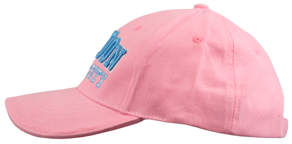 Unisex London University Basebal Cap Baby Pink - British Heritage Brands