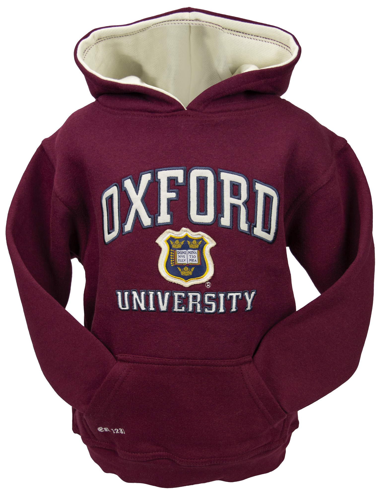 OU129K Kids Licensed Unisex Oxford University Hooded Sweatshirt Maroon –  British Heritage Brands