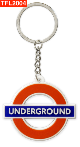 TFL2004 Licensed Ductile Underground Keyring - British Heritage Brands