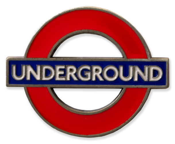 TFL3004 Licensed Underground Fridge Metal Magnet - British Heritage Brands