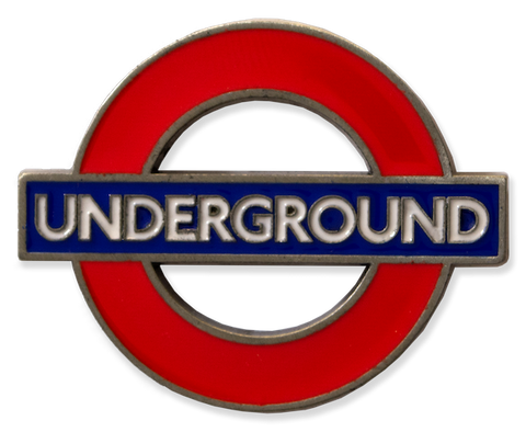 TFL3004 Licensed Underground Fridge Metal Magnet - British Heritage Brands