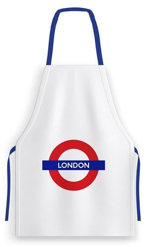 TFL6002 Licensed London Underground Roundel Print Apron - British Heritage Brands