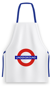TFL6003 Licensed Underground Roundel Print Apron - British Heritage Brands