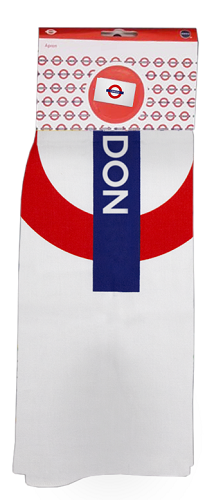 TFL6102 Licensed London Roundel Print Tea Towel - British Heritage Brands