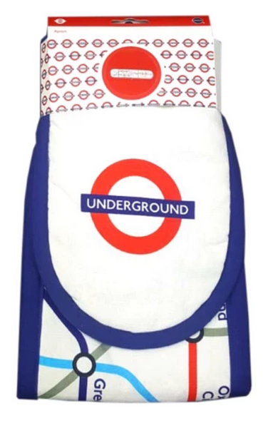 TFL6202 Licensed London Underground Tube Map Print Double Oven(Pot) Glove - British Heritage Brands