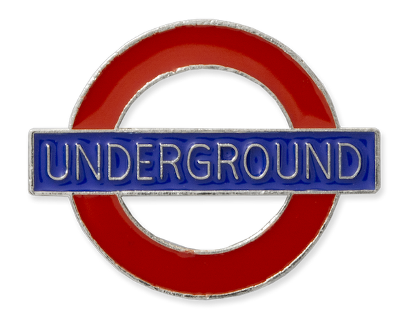 TFL7001 Licensed Underground Roundel Pin Badge - British Heritage Brands
