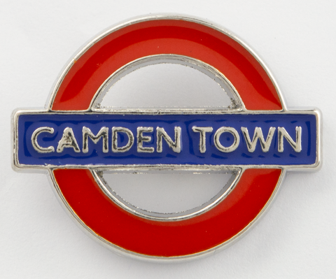 TFL7004 Licensed Camden Town Roundel Pin Badge - British Heritage Brands