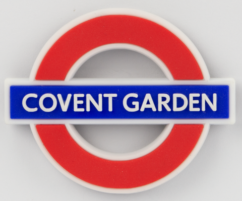 TFL3014 Licensed Covent Garden Ductile/Rubber Fridge Magnet - British Heritage Brands
