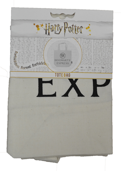 Licensed Harry Potter Hogwart Express 93/4 Platform Print Tote Bag - British Heritage Brands